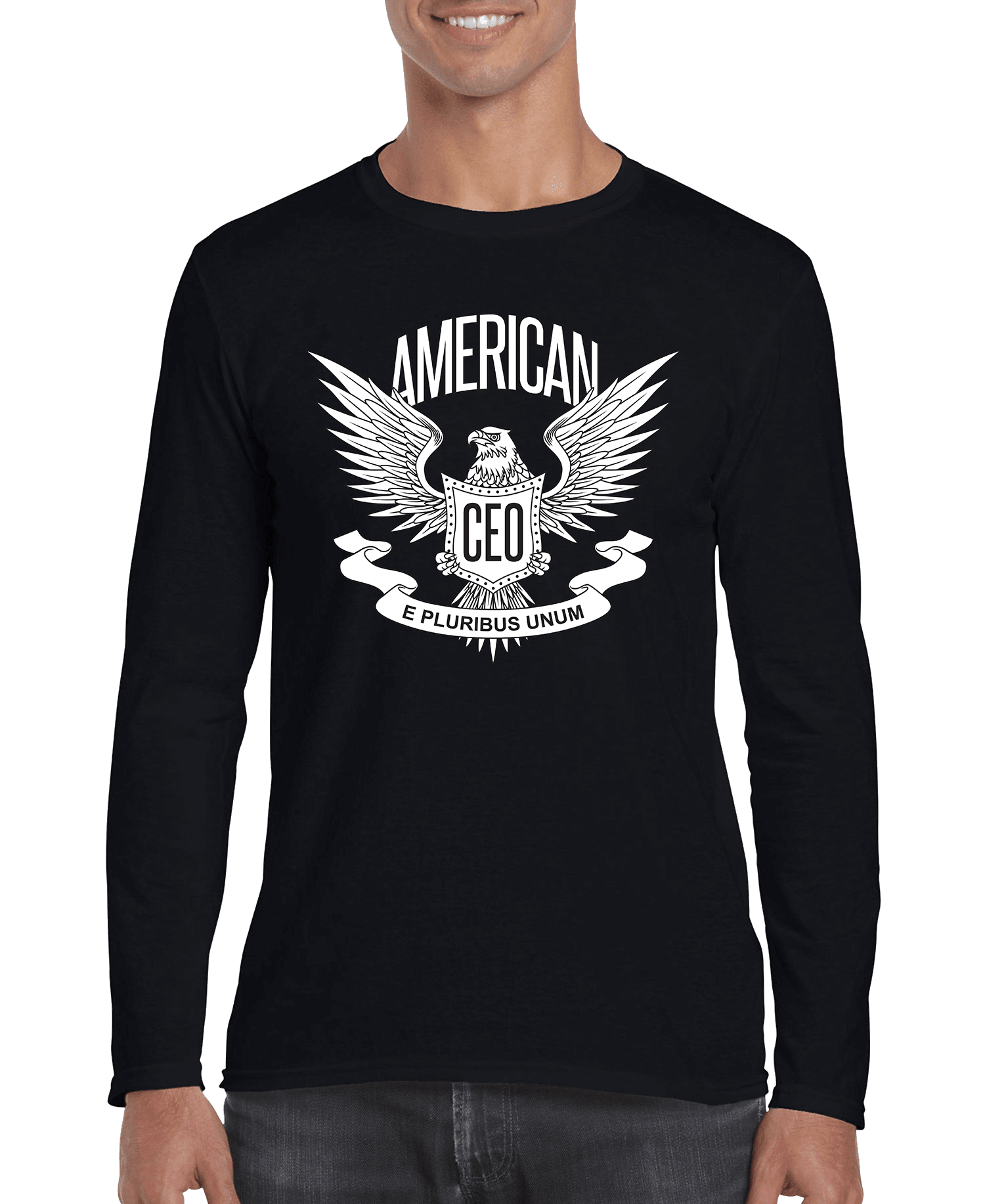 American CEO Patriotic Eagle Men's Long Sleeve Shirt - MN DistrictMN DistrictDC-2349928DC - THE CEOAmerican CEO Patriotic Eagle Men's Long Sleeve Shirt