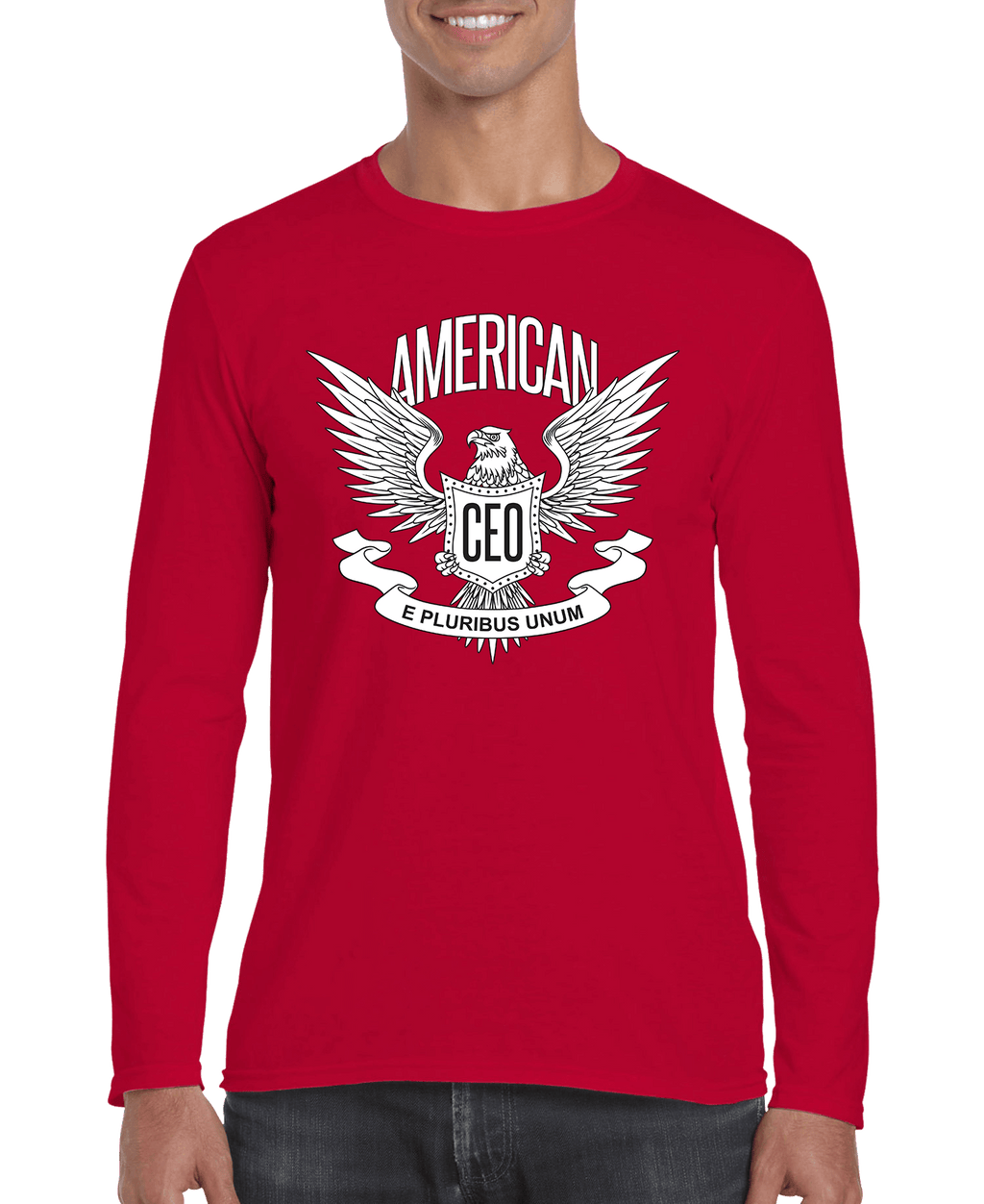 American CEO Patriotic Eagle Men's Long Sleeve Shirt - MN DistrictMN DistrictDC-2349928DC - THE CEOAmerican CEO Patriotic Eagle Men's Long Sleeve Shirt