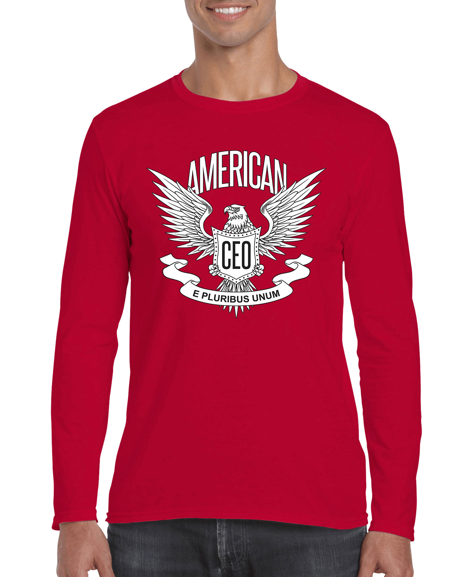 American CEO Patriotic Eagle Men's Long Sleeve Shirt - MN DistrictMN DistrictDC-2349928DC - THE CEOAmerican CEO Patriotic Eagle Men's Long Sleeve Shirt